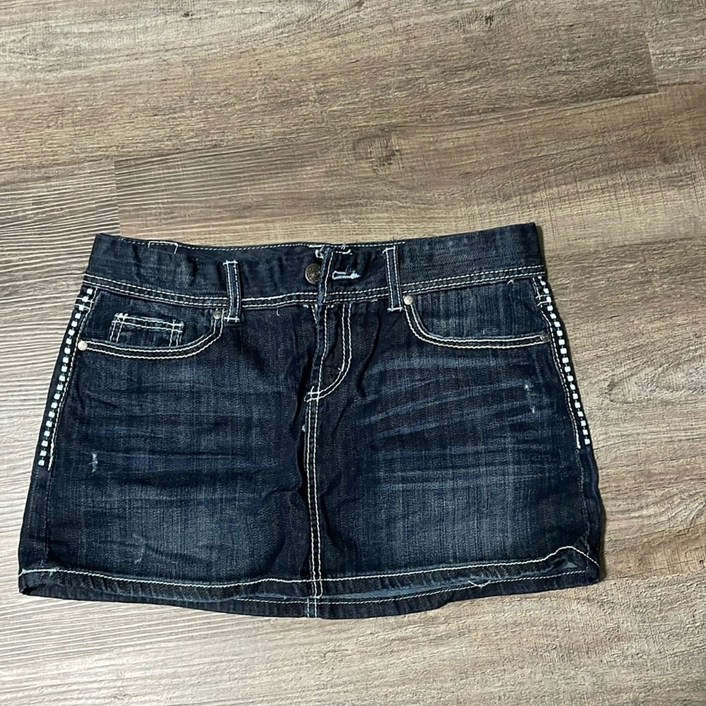 Maurices denim skirt